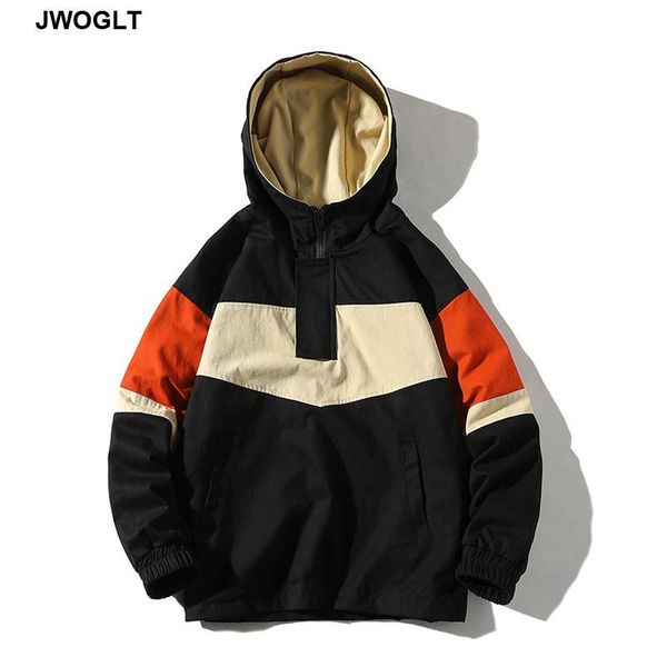 men's jackets autumn fashion pullover male casual streetwear loose korean styles splicing color blocks cotton coats 5xl, Black;brown
men's jackets autumn fashion pullover male casual streetwear loose korean styles splicing color blocks cotton coats 5xl, Black;brown