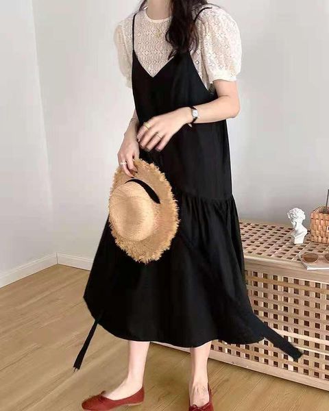 casual dresses sling bodycon black two-piece suit midi tank plus size high-waisted summer slim beach 2021, Black;gray
casual dresses sling bodycon black two-piece suit midi tank plus size high-waisted summer slim beach 2021, Black;gray