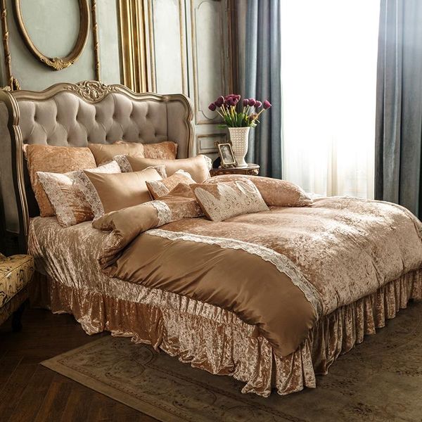 luxury brown gold fleece warm bedding set soft king size 4pcs bed bedlinen duvet cover sheet pillowcases sets
luxury brown gold fleece warm bedding set soft king size 4pcs bed bedlinen duvet cover sheet pillowcases sets