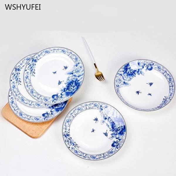 dishes & plates 1pcs ceramic dinner plate jingdezhen tableware dessert tray pizza cookware sushi dish salad bowl wholesale
dishes & plates 1pcs ceramic dinner plate jingdezhen tableware dessert tray pizza cookware sushi dish salad bowl wholesale