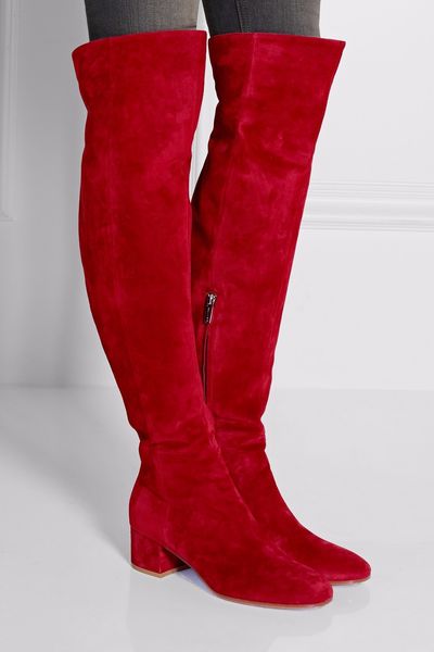 boots fancy red suede block heel long stylish women simply design round chunky knee high celebrity arrival xr0m, Black
boots fancy red suede block heel long stylish women simply design round chunky knee high celebrity arrival xr0m, Black