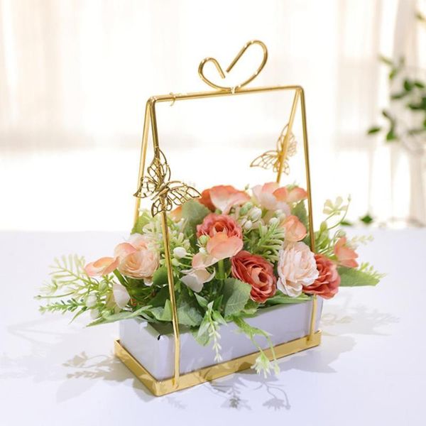 decorative flowers & wreaths simulation flower eye-catching rust-proof metal artificial potted plant wedding gifts for home
decorative flowers & wreaths simulation flower eye-catching rust-proof metal artificial potted plant wedding gifts for home