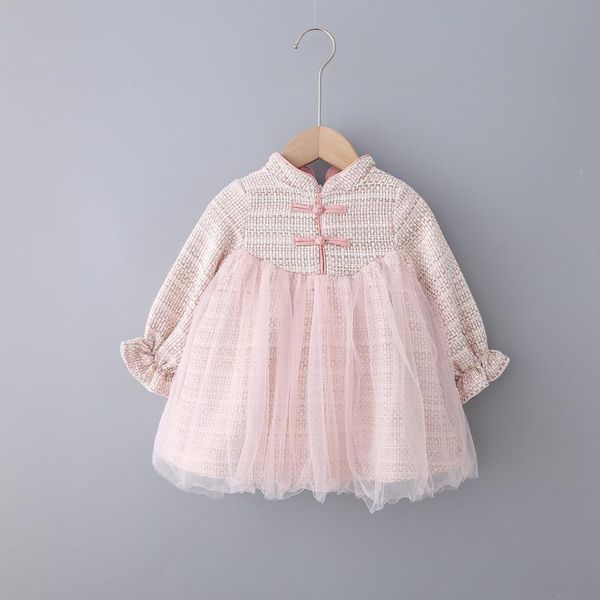 girl's dresses baby girls' sweet cheongsam mesh long sleeve dress national style children shirt warm puff princess kids girl cloth, Red;yellow
girl's dresses baby girls' sweet cheongsam mesh long sleeve dress national style children shirt warm puff princess kids girl cloth, Red;yellow