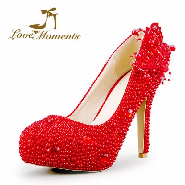 chinese style red pearl wedding shoes high heel platforms bride cheongsam matching formal dress, Black
chinese style red pearl wedding shoes high heel platforms bride cheongsam matching formal dress, Black