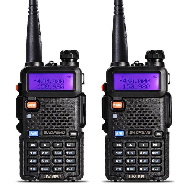 2pcs baofeng uv-5r walkie talkie vhf/uhf136-174mhz&400-520mhz dual band two way radio uv 5r portable uv5r
2pcs baofeng uv-5r walkie talkie vhf/uhf136-174mhz&400-520mhz dual band two way radio uv 5r portable uv5r