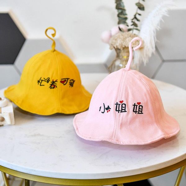 cloches cute children bucket hats cotton sun protection solid color dome suitable for travel ie998, Blue;gray
cloches cute children bucket hats cotton sun protection solid color dome suitable for travel ie998, Blue;gray