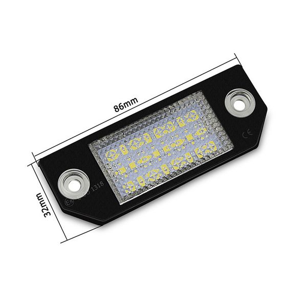 2 pcs 24 led license plate light lamp car accessorios light bulb bright white for ford focus c-max mk2
2 pcs 24 led license plate light lamp car accessorios light bulb bright white for ford focus c-max mk2
