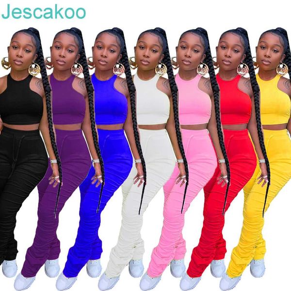 women tracksuit two piece set fashion sleeveless vest pleated pants suit club ladies casual suspenders trousers clothing 2022, White
women tracksuit two piece set fashion sleeveless vest pleated pants suit club ladies casual suspenders trousers clothing 2022, White