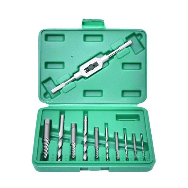 professional hand tool sets 11pcs broken rusty screw bolt extractor set stripped stud remover with drill bit damaged tap pipe faucet repair
professional hand tool sets 11pcs broken rusty screw bolt extractor set stripped stud remover with drill bit damaged tap pipe faucet repair