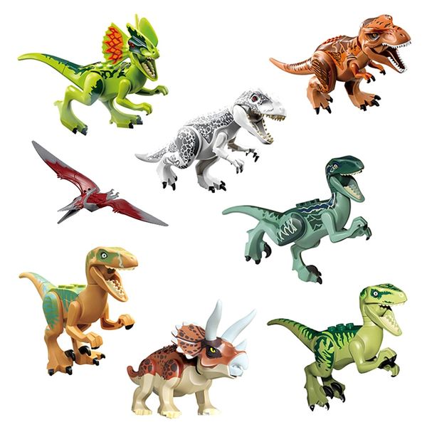 8pcs/set dinosaurs building blocks jurassic dinosaurs figures set toys for kids dinosaur world blocks set children gifts 6 years
8pcs/set dinosaurs building blocks jurassic dinosaurs figures set toys for kids dinosaur world blocks set children gifts 6 years