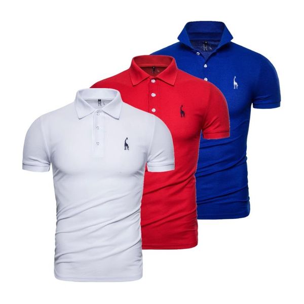 men's polos aiopeson 3 pcs brand shirt men turn-down collar classic solid color mens summer casual business social, White;black
men's polos aiopeson 3 pcs brand shirt men turn-down collar classic solid color mens summer casual business social, White;black