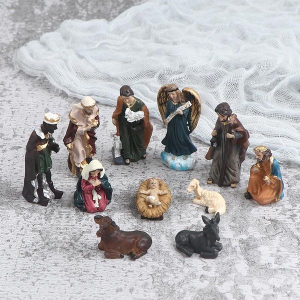 decorative objects & figurines 11pcs christ birth of jesus manger ornament nativity scene resin craft statue christmas crib figurine
decorative objects & figurines 11pcs christ birth of jesus manger ornament nativity scene resin craft statue christmas crib figurine