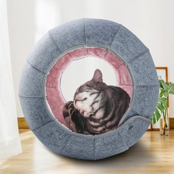 winter warm cat nest bed detachable round felt multi-function diy mat pet cave tunnel house shelter accessories beds & furniture
winter warm cat nest bed detachable round felt multi-function diy mat pet cave tunnel house shelter accessories beds & furniture