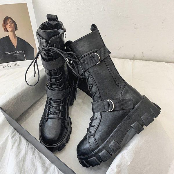 boots punk style platform women ankle women's motorcycle boot fashion ladies chunky shoes buckle decor black big size 40
boots punk style platform women ankle women's motorcycle boot fashion ladies chunky shoes buckle decor black big size 40
