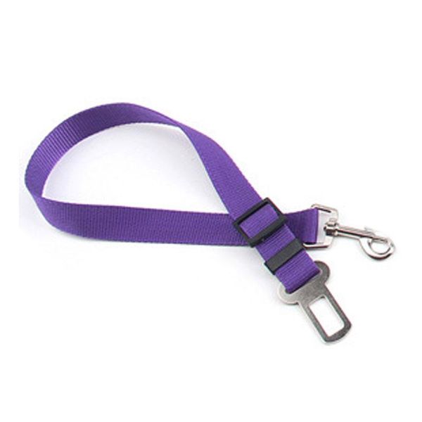 dog collars & leashes pet car vehicle safe strap safety seat belt harness leash restraint clip purple 
dog collars & leashes pet car vehicle safe strap safety seat belt harness leash restraint clip purple