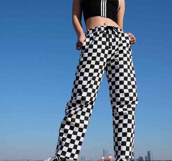plaid zipper checkered straight pants women elastic casual slim pockets long pants black white pencil pantalon femme
plaid zipper checkered straight pants women elastic casual slim pockets long pants black white pencil pantalon femme