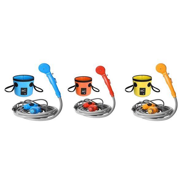 portable car washer camping shower high pressure set electric pump sprayer with folding bucket
portable car washer camping shower high pressure set electric pump sprayer with folding bucket