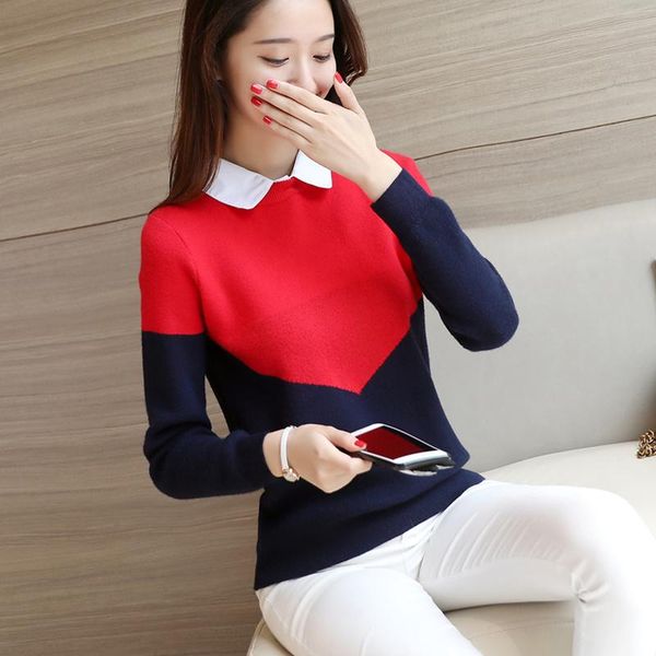 women's sweaters fund of 2021 autumn outfit loose collar sweater female doll qiu dong, backing turtleneck long-sleeved blouse, White;black
women's sweaters fund of 2021 autumn outfit loose collar sweater female doll qiu dong, backing turtleneck long-sleeved blouse, White;black