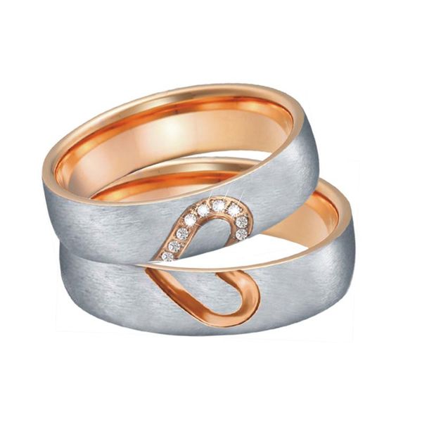 wedding rings lover's alliance cubic zircon heart couple for men and women rose gold color promise anniversary engagment ring, Slivery;golden
wedding rings lover's alliance cubic zircon heart couple for men and women rose gold color promise anniversary engagment ring, Slivery;golden