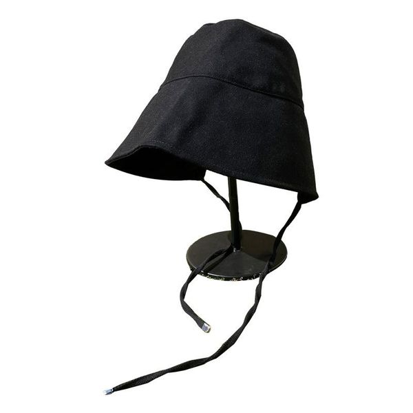 wide brim hats female black fisherman hat korean style wild straight summer face bucket sunshade and sunscreen, Blue;gray
wide brim hats female black fisherman hat korean style wild straight summer face bucket sunshade and sunscreen, Blue;gray