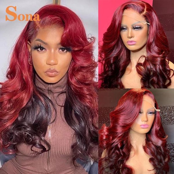 lace wigs ombre red front human hair wig body wave pre plucked frontal brazilian remy wavy highlight 180% density, Black;brown
lace wigs ombre red front human hair wig body wave pre plucked frontal brazilian remy wavy highlight 180% density, Black;brown