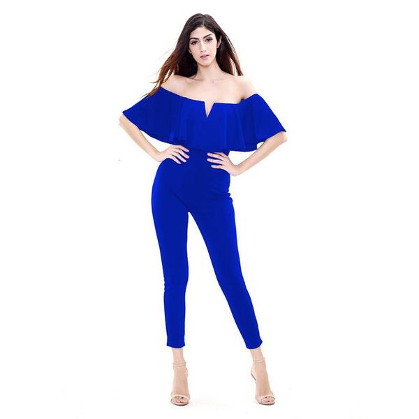 women's jumpsuits & rompers elqmilk fashion off shoulder ruffles women solid color cotton female leggings streetwear, Black;white
women's jumpsuits & rompers elqmilk fashion off shoulder ruffles women solid color cotton female leggings streetwear, Black;white