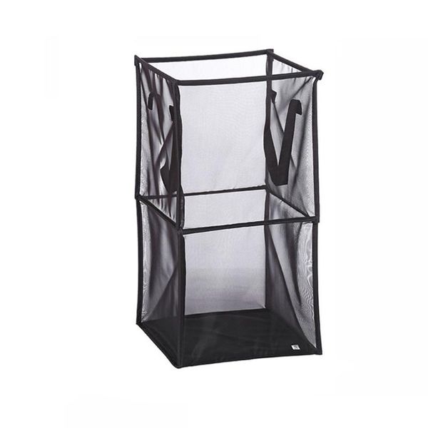 laundry bags 1pc basket with handles mesh double layer foldable clothes storage for room student dormitory travel
laundry bags 1pc basket with handles mesh double layer foldable clothes storage for room student dormitory travel