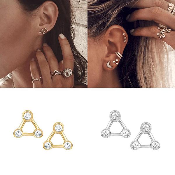 aide luxury triangle shape plata de ley 925 bling stud earring for mujer woman lovers' engagement sterling silver pendientes, Golden;silver
aide luxury triangle shape plata de ley 925 bling stud earring for mujer woman lovers' engagement sterling silver pendientes, Golden;silver