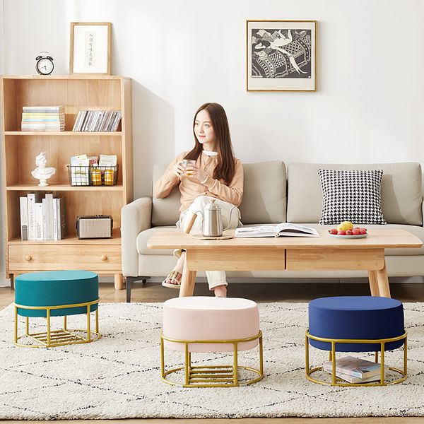 nordic light luxury flannel fabric living room furniture oval footstool wrought iron frame simple storage shoe replacement stool super
nordic light luxury flannel fabric living room furniture oval footstool wrought iron frame simple storage shoe replacement stool super