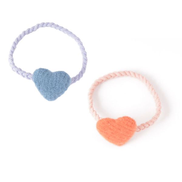 love hair rope girl's heart tied with elastic candy-colored bands strong headdress woven jewelry children 211721, Pink
love hair rope girl's heart tied with elastic candy-colored bands strong headdress woven jewelry children 211721, Pink