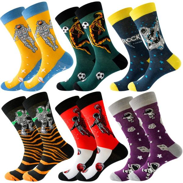 men's socks personality hip hop fashionmen breathable antiskid trend crew funny universe aliens cartoon, Black
men's socks personality hip hop fashionmen breathable antiskid trend crew funny universe aliens cartoon, Black