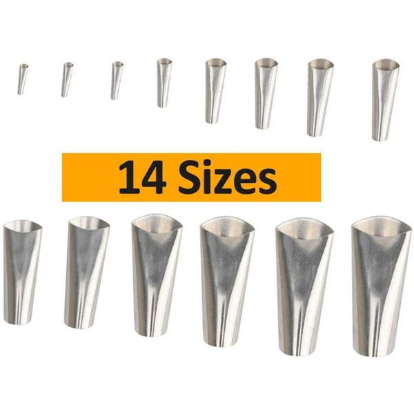 baking & pastry tools 14pcs caulking nozzle set stainless steel sealant tool kit practical portable durable reusable
baking & pastry tools 14pcs caulking nozzle set stainless steel sealant tool kit practical portable durable reusable