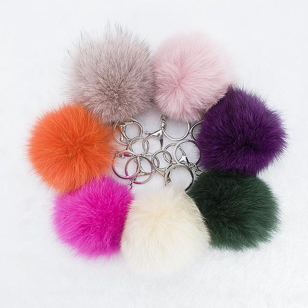 keychains 1pc 75*70mm women fluffy fur pom keychain soft high grade ball key ring for car bag, Silver
keychains 1pc 75*70mm women fluffy fur pom keychain soft high grade ball key ring for car bag, Silver