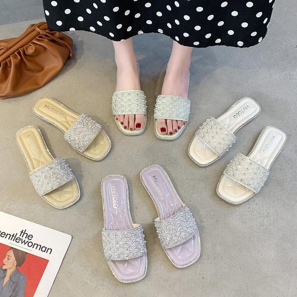 shoes shallow woman's slippers slides fashion 2021 soft luxury flat basic concise bling pu sl, Black
shoes shallow woman's slippers slides fashion 2021 soft luxury flat basic concise bling pu sl, Black