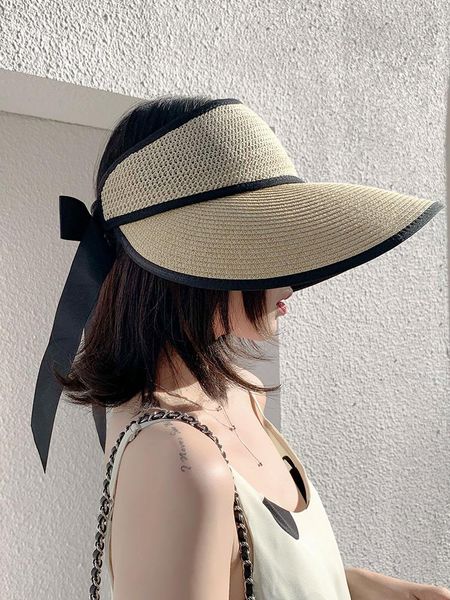 summer empty big brim hat female sun shading korean version tide web celebrity protection foldable straw wide hats, Blue;gray
summer empty big brim hat female sun shading korean version tide web celebrity protection foldable straw wide hats, Blue;gray