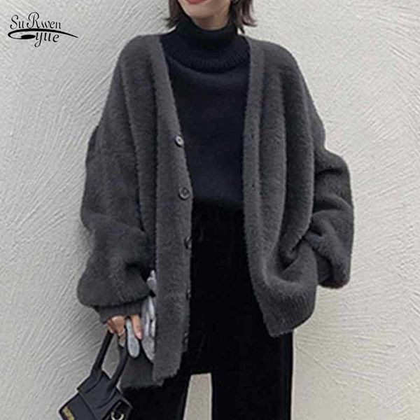 winter solid apricot slim mid-length loose sweater coat women v-neck faux mink fleece knitted jumper cardigan 11650 210508, White
winter solid apricot slim mid-length loose sweater coat women v-neck faux mink fleece knitted jumper cardigan 11650 210508, White