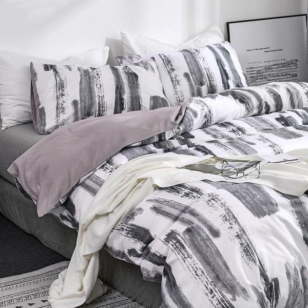 bedding sets luxury ink painting set reactive printed nordic cover duvet covers with pillowcse for king bedclothes (no sheet
bedding sets luxury ink painting set reactive printed nordic cover duvet covers with pillowcse for king bedclothes (no sheet