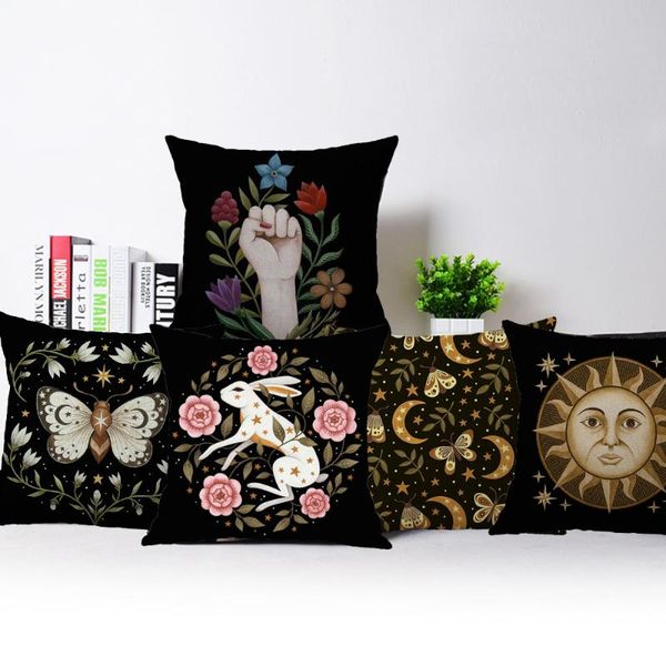 cushion/decorative pillow black cushion cover flower modern painting sofa decor case 45x45cm home hall decoration
cushion/decorative pillow black cushion cover flower modern painting sofa decor case 45x45cm home hall decoration