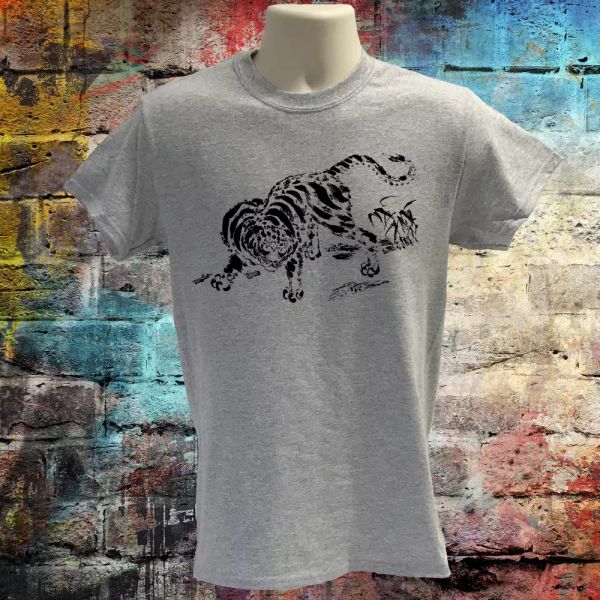 tiger t-shirt, animal tee, graphic tee, tiger art print, japanese print t shirt, White;black
tiger t-shirt, animal tee, graphic tee, tiger art print, japanese print t shirt, White;black