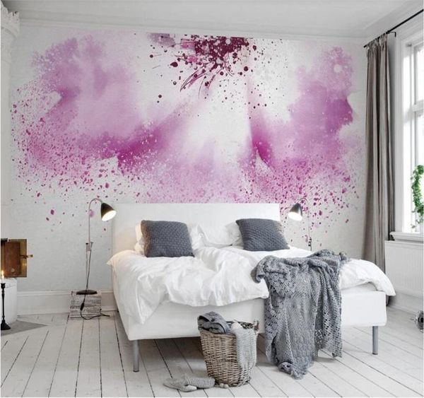 large custom home decoration wallpaper mural pink purple creative watercolor abstract painting flower tv background wall wallpapers
large custom home decoration wallpaper mural pink purple creative watercolor abstract painting flower tv background wall wallpapers