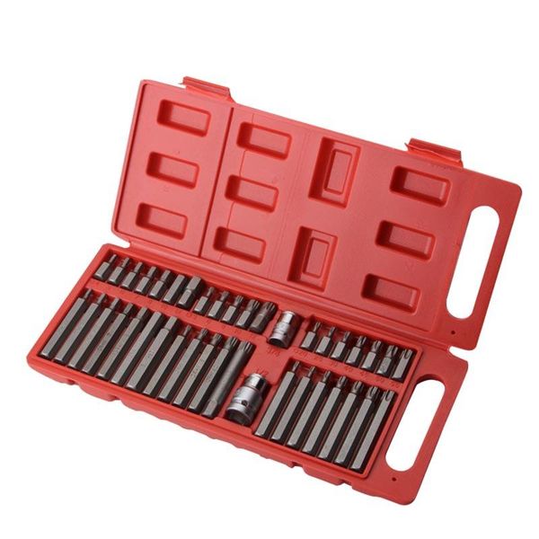 professional hand tool sets screwdriver tip holder 40pcs hex star torx socket bit set kit electric car auto repair
professional hand tool sets screwdriver tip holder 40pcs hex star torx socket bit set kit electric car auto repair