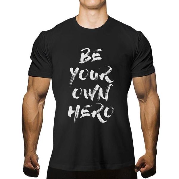 be your own hero gym motivation character muscle printed tshirtstretchy soft round neck men's t-shirts, White;black
be your own hero gym motivation character muscle printed tshirtstretchy soft round neck men's t-shirts, White;black