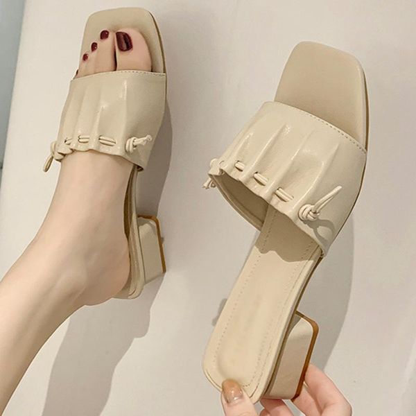 slippers summer 2021 women open toe square low heels shoes fashion flat outdoor slides for woman causal ladies flip flops, Black
slippers summer 2021 women open toe square low heels shoes fashion flat outdoor slides for woman causal ladies flip flops, Black