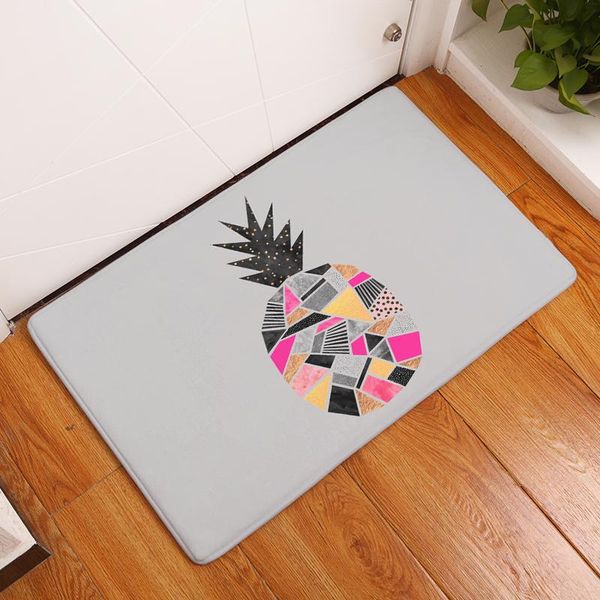 cushion/decorative pillow tropical style pineapple printed entrance doormat flannel absorbent kitchen carpet non slip bathroom rug home deco
cushion/decorative pillow tropical style pineapple printed entrance doormat flannel absorbent kitchen carpet non slip bathroom rug home deco
