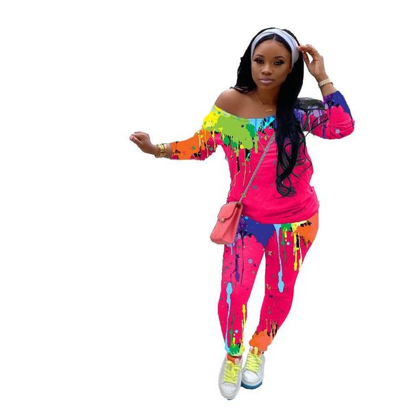 tracksuits graffiti print one shoulder long sleeve tshirt and bodycon jogger pant fashion casual plus size two piece 4xl, Gray
tracksuits graffiti print one shoulder long sleeve tshirt and bodycon jogger pant fashion casual plus size two piece 4xl, Gray
