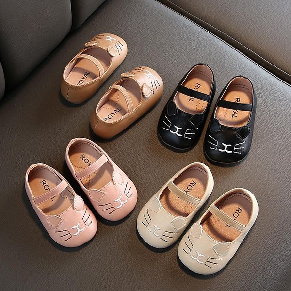 first walkers autumn cat shoes children's elastic band baby toddler soft bottom leather
first walkers autumn cat shoes children's elastic band baby toddler soft bottom leather
