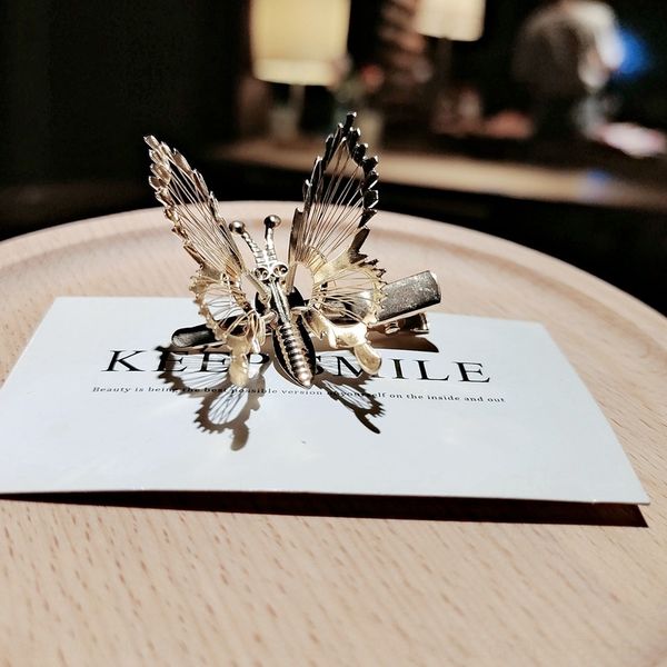 cxw moving mori girlsmetal moving butterfly barrettes clips butterfly hairpin mori girlsmetal hairpin, Golden;silver
cxw moving mori girlsmetal moving butterfly barrettes clips butterfly hairpin mori girlsmetal hairpin, Golden;silver