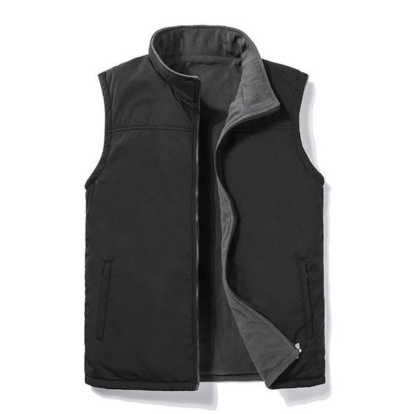 men's vests mrmt 2021 brand vest fleece jacket trend middle aged elderly plus velvet warm dad cotton waistcoat, Black;white
men's vests mrmt 2021 brand vest fleece jacket trend middle aged elderly plus velvet warm dad cotton waistcoat, Black;white