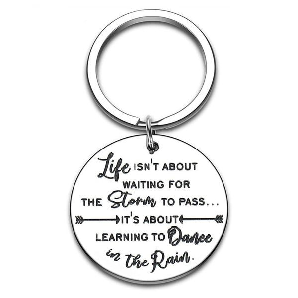encouragement keychain gifts for women men teenage girls boys dance in the rain motivational keyring for him her son daughterdio chan contac, Slivery;golden
encouragement keychain gifts for women men teenage girls boys dance in the rain motivational keyring for him her son daughterdio chan contac, Slivery;golden