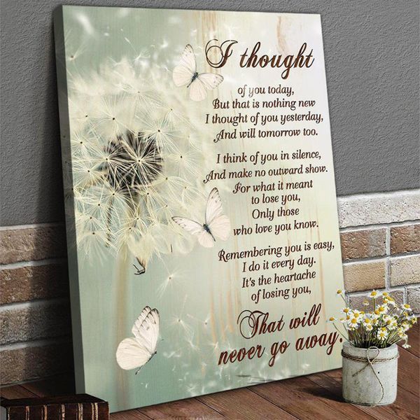 frames stunning gift butterfly dandelion sympathy memorial canvas wall art i thought of you today
frames stunning gift butterfly dandelion sympathy memorial canvas wall art i thought of you today